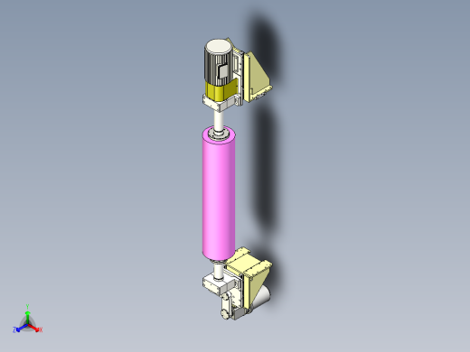 钢板清洗刷轮机构