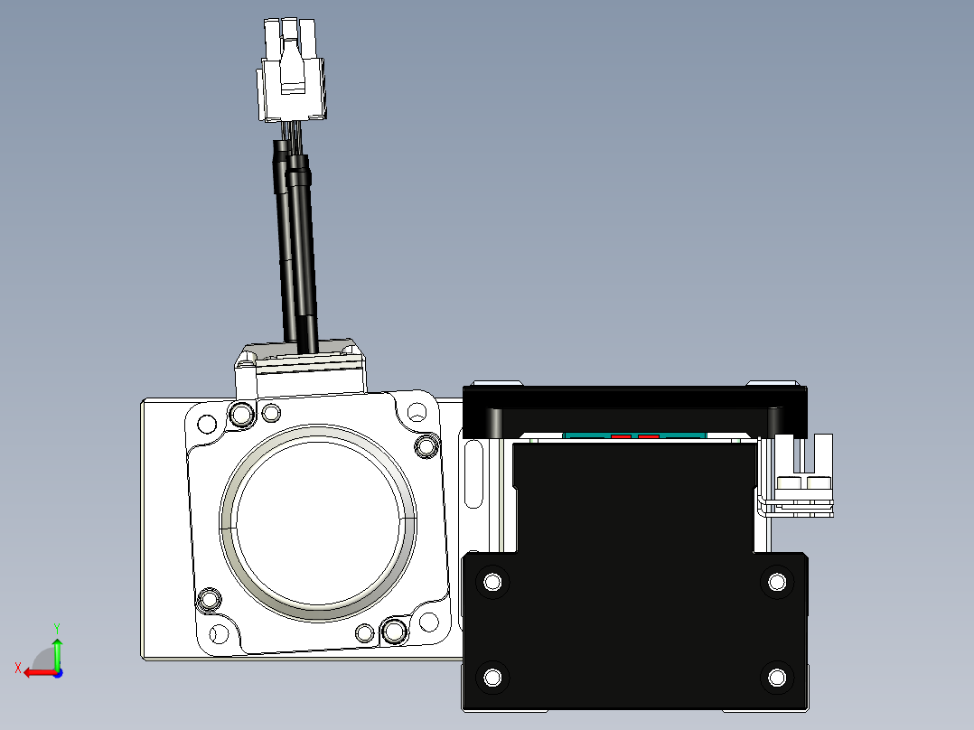 威洛博CH8-LXX-S550-BL-T20-C3后视图