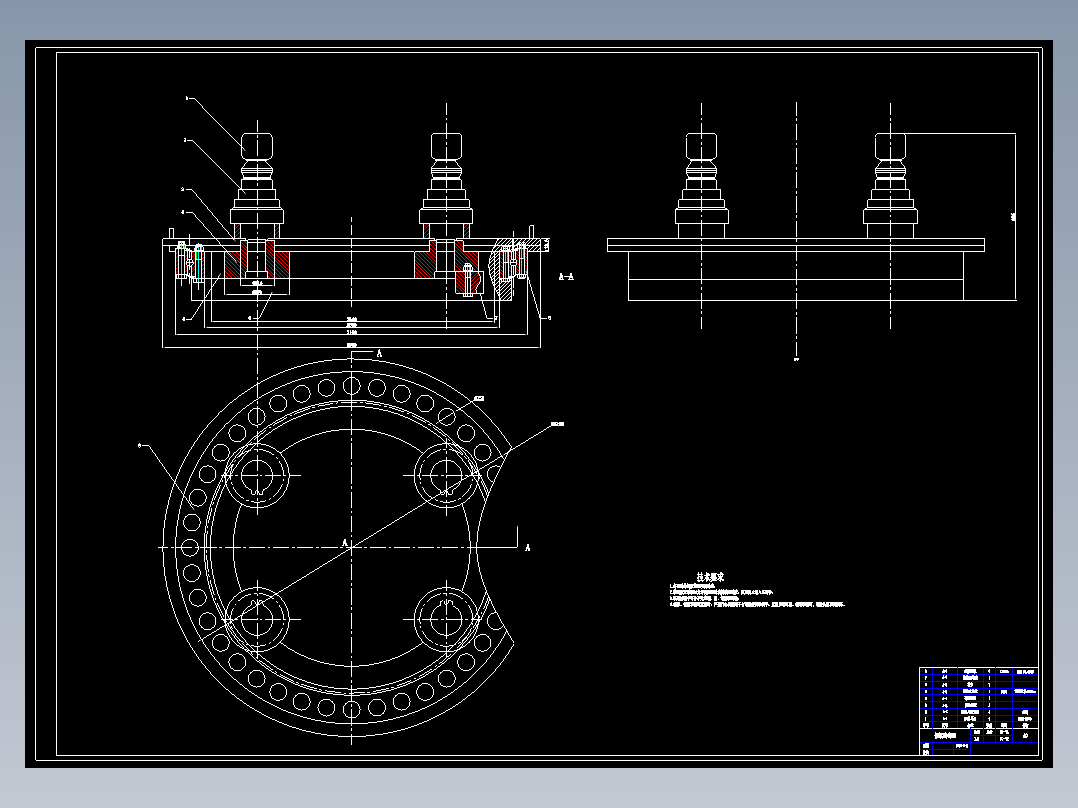 兆瓦级风力发电机液压偏航系统设计（优秀含全套CAD图纸+设计说明书）
