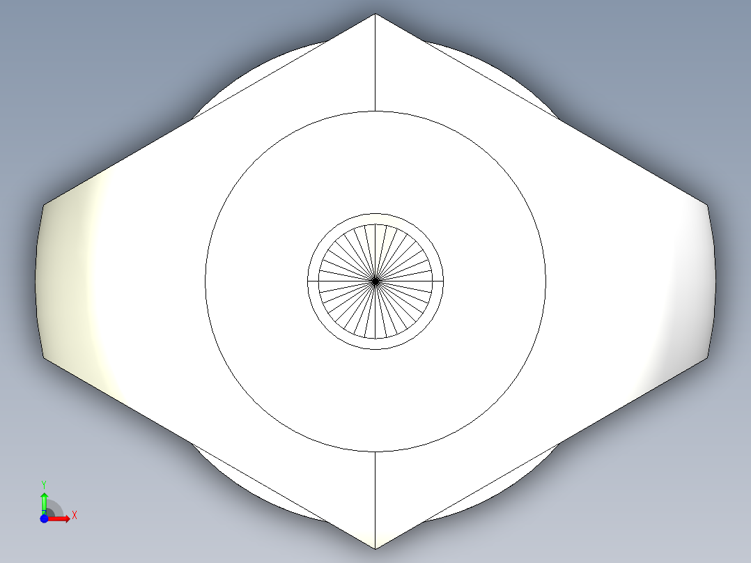 定位配件(C)2263-3D多系列多零件图纸模型前视图