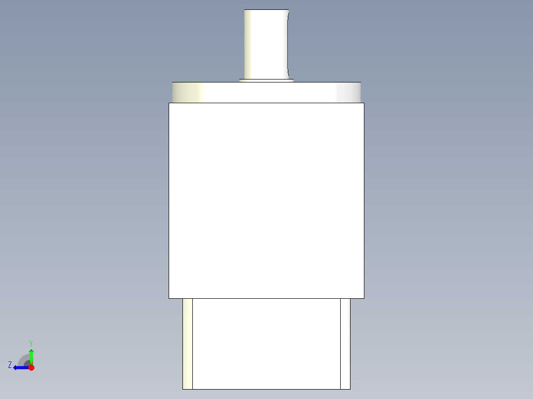 换向器PW140垂直输出-1 22-110-145-M8.stp右视图