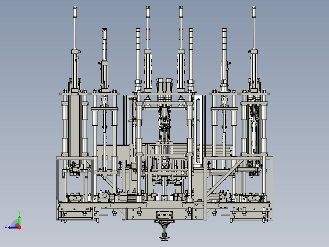 自动锁螺丝机右视图