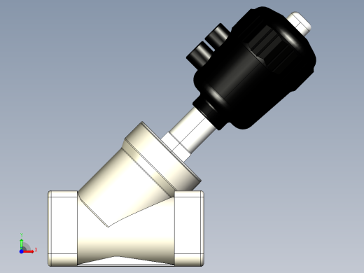 阀门模型-2JS500_50_Q63_G前视缩略图