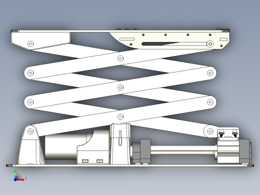 液压升降台模型359829==25前视缩略图