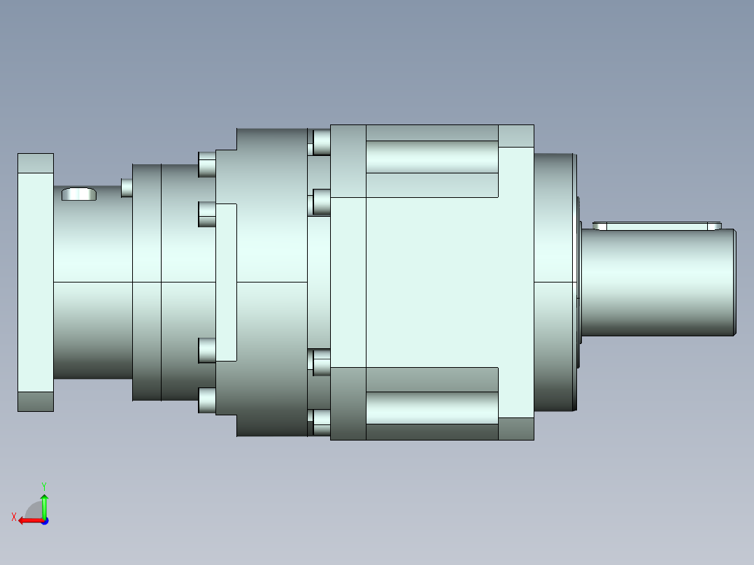 直齿PLX220-L3 35-114.3-200-M12-ZJ.stp后视图