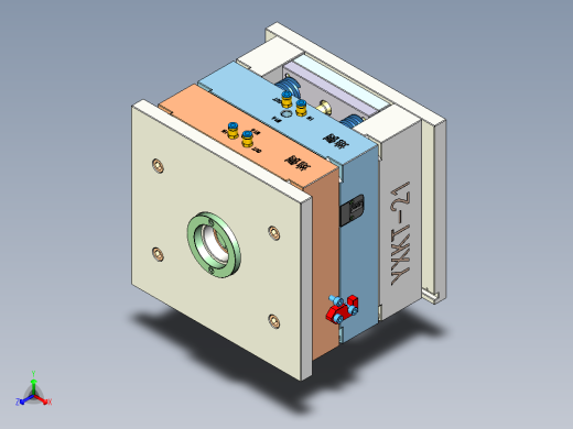 游戏手柄盖注射模具