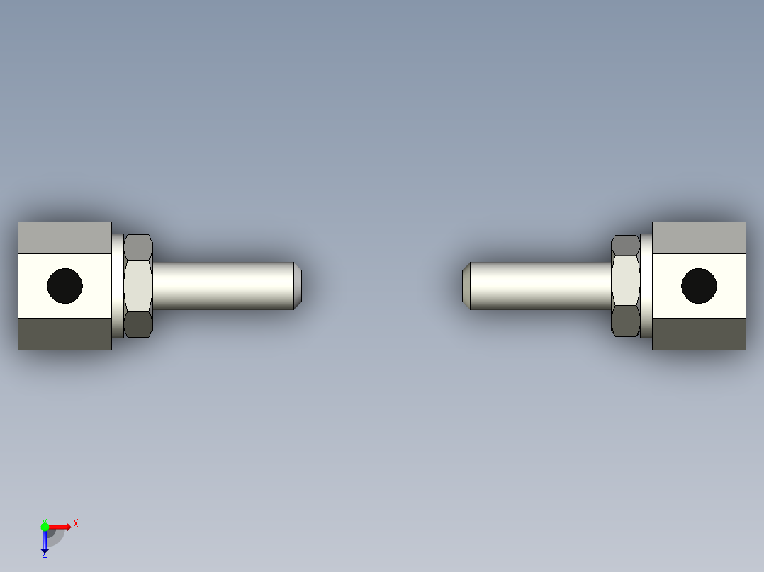 直角光纤_对射型FT-Y21俯视图