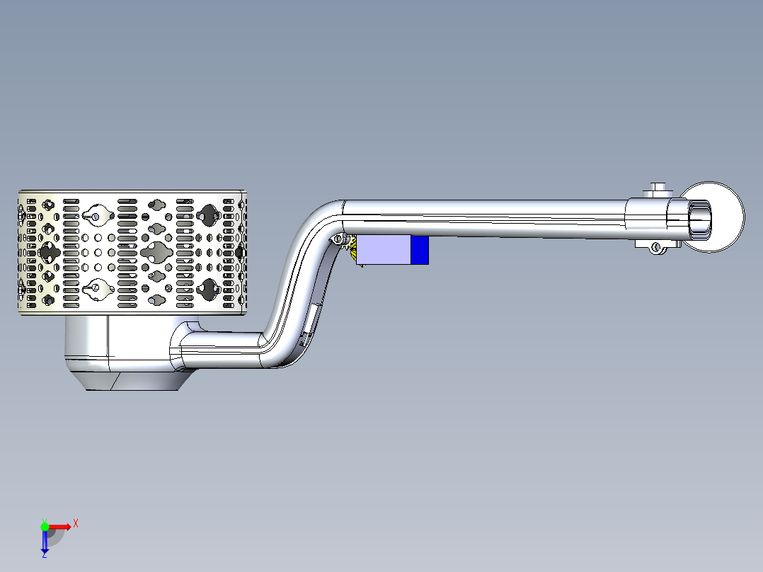 0_月球轮重点采样系统俯视图