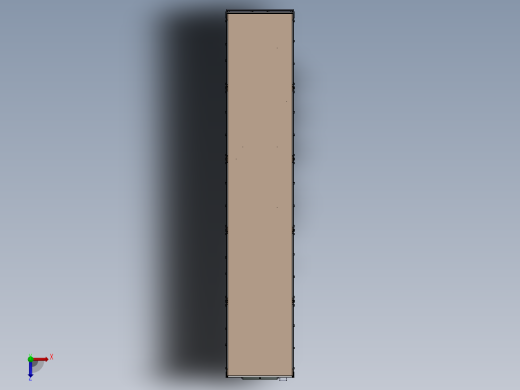 3轴大负载卡车车斗车体俯视缩略图