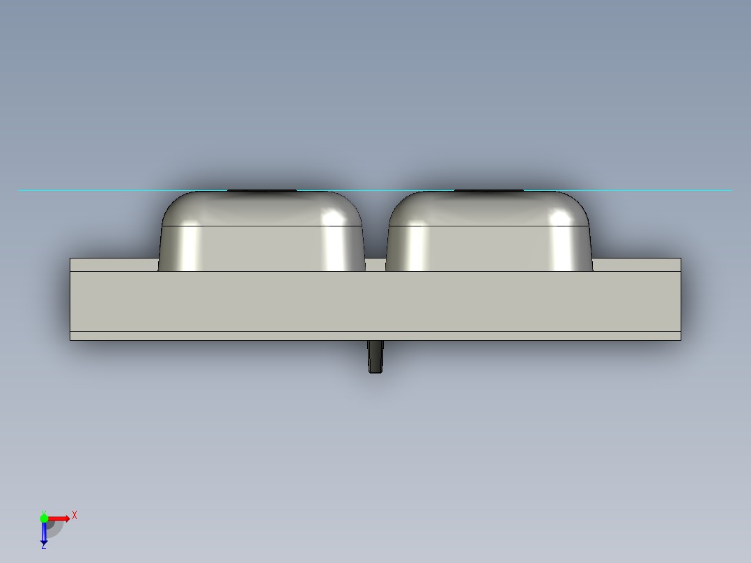 水槽、不锈钢水槽(77)俯视图