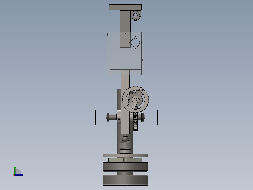 带有加热板的手压机sw15可编辑左视图