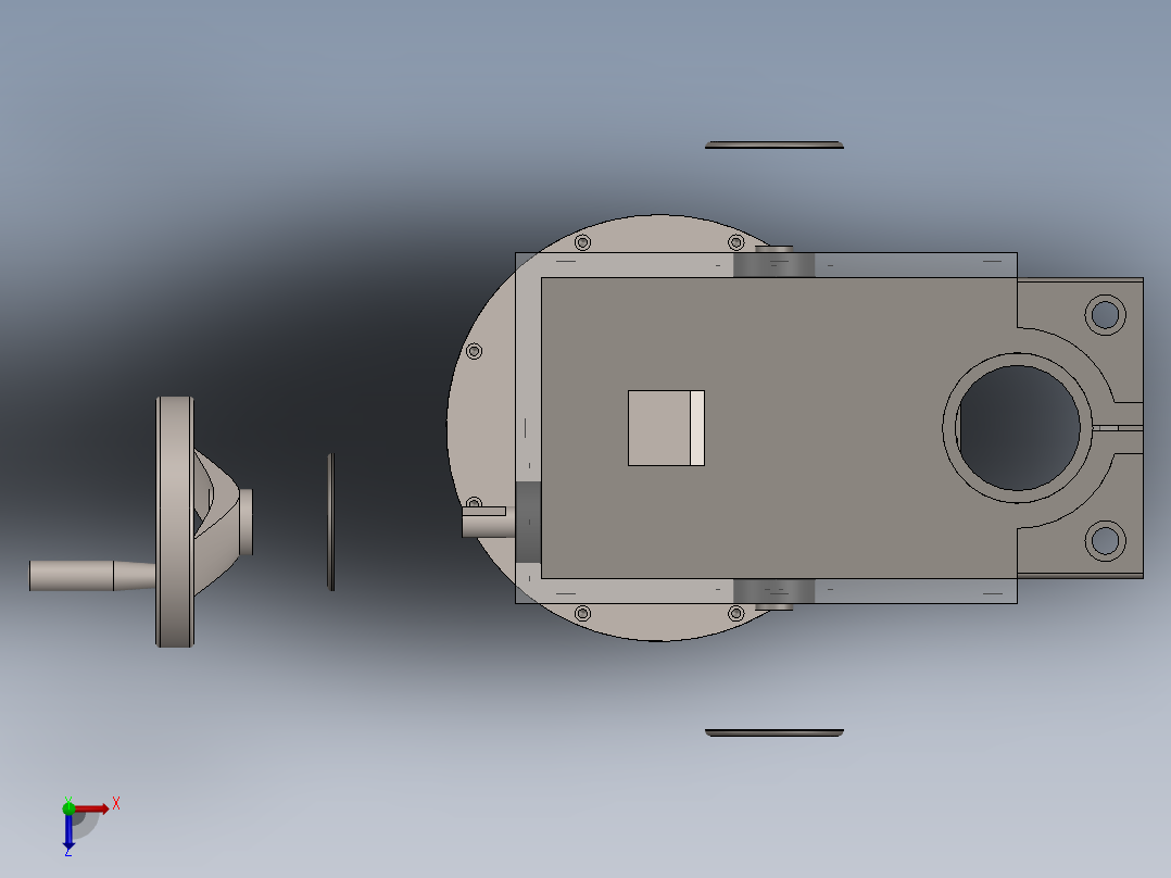 带有加热板的手压机sw15可编辑俯视图