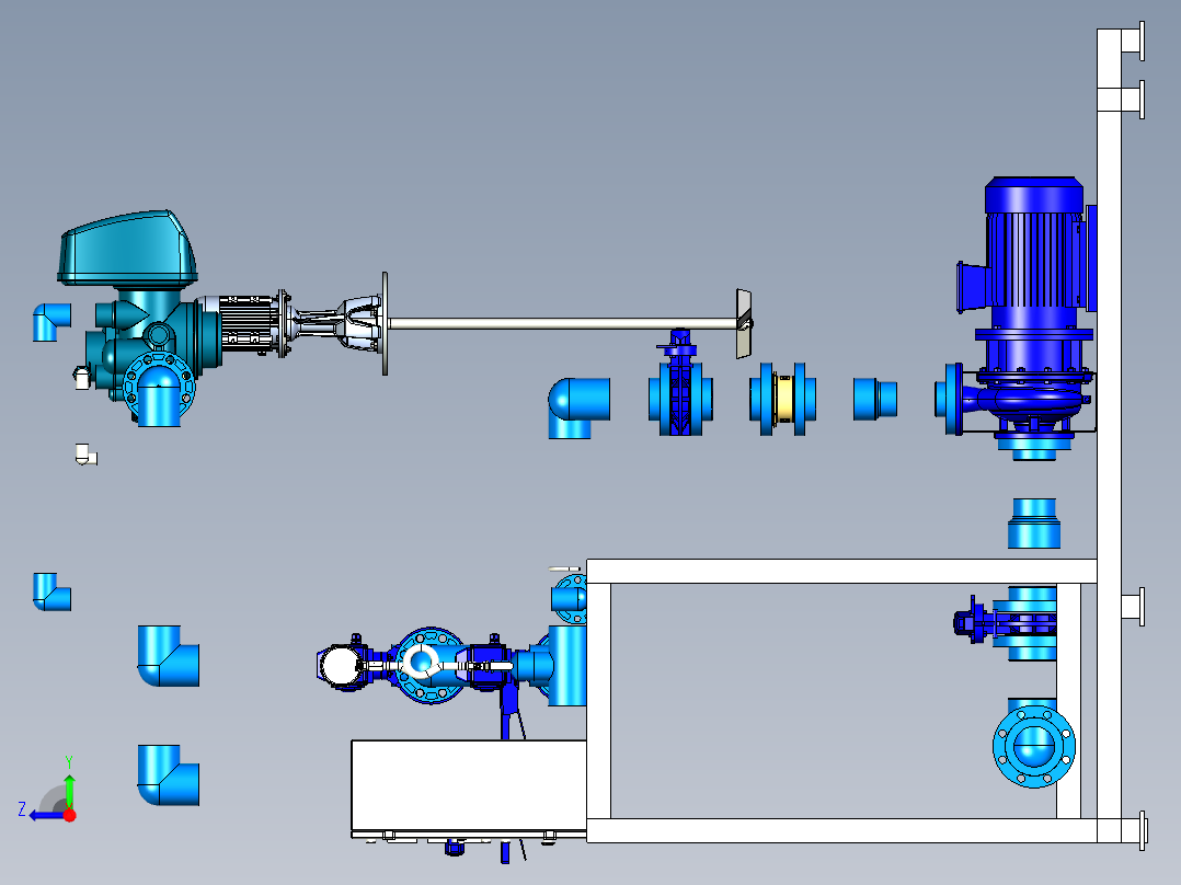 B2003921-水软化系统右视图