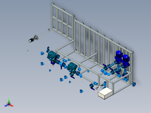 B2003921-水软化系统正等轴测缩略图