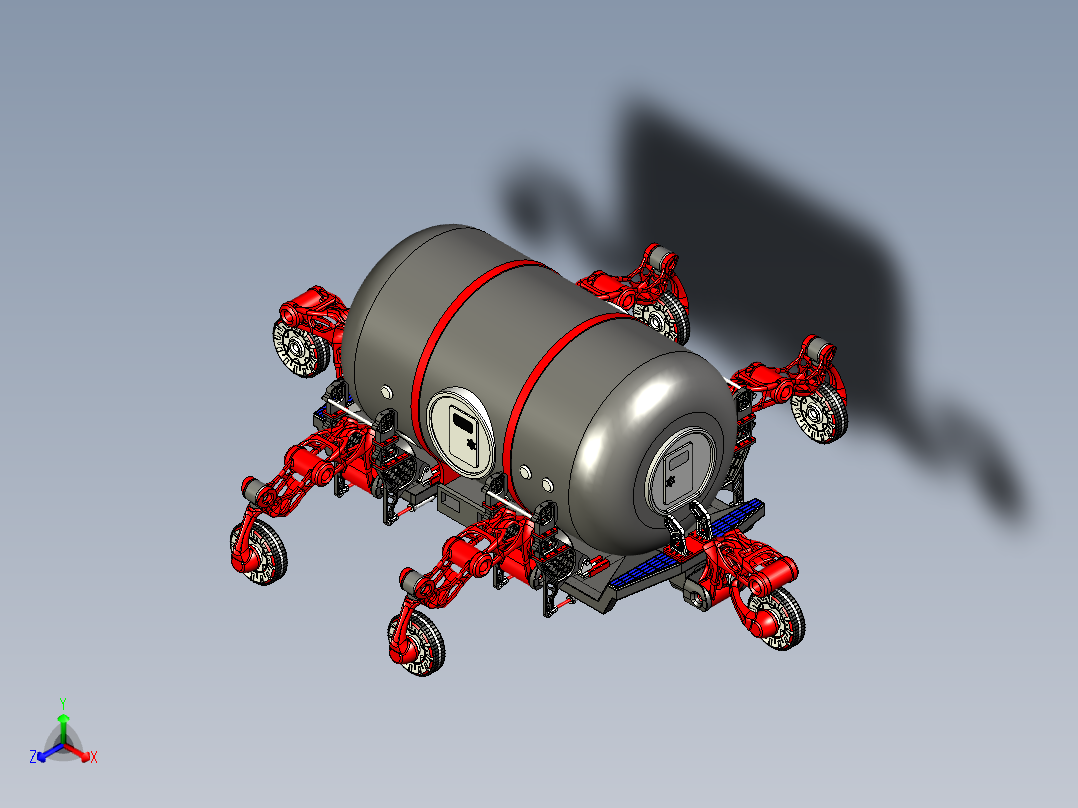 B2005291-指挥官火星探测车