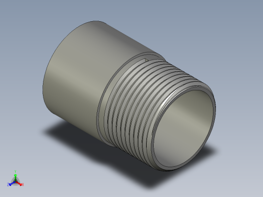 螺纹管丝头-单外丝 DN20