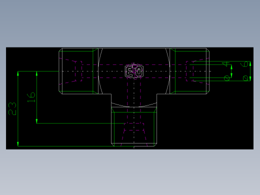 PARKER管接头EO Union tee T06SCFX_front