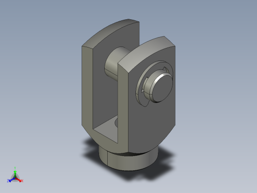 Y型接头气缸附件连接配件F_M0508YQ