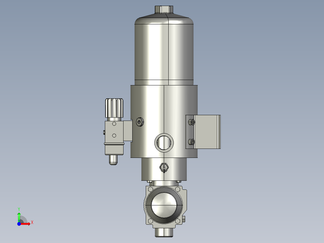 RF4-1-EPT1工艺过滤器前视图
