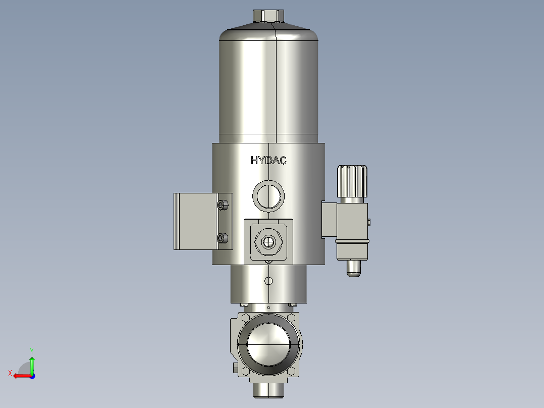 RF4-1-EPT1工艺过滤器后视图