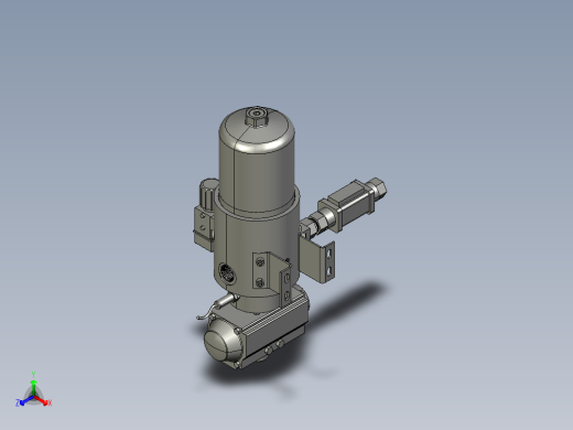 RF4-1-EPT1工艺过滤器正等轴测缩略图