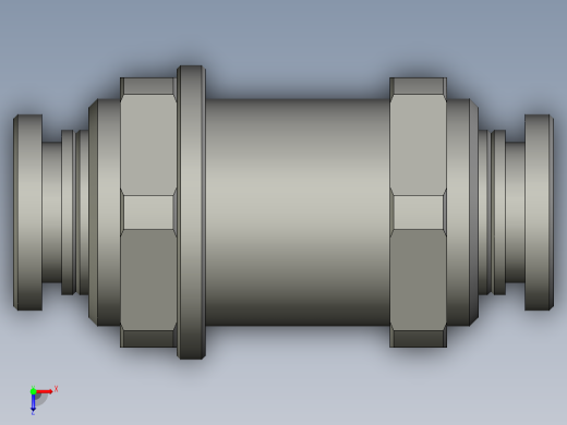 直通穿板接头PM8俯视缩略图