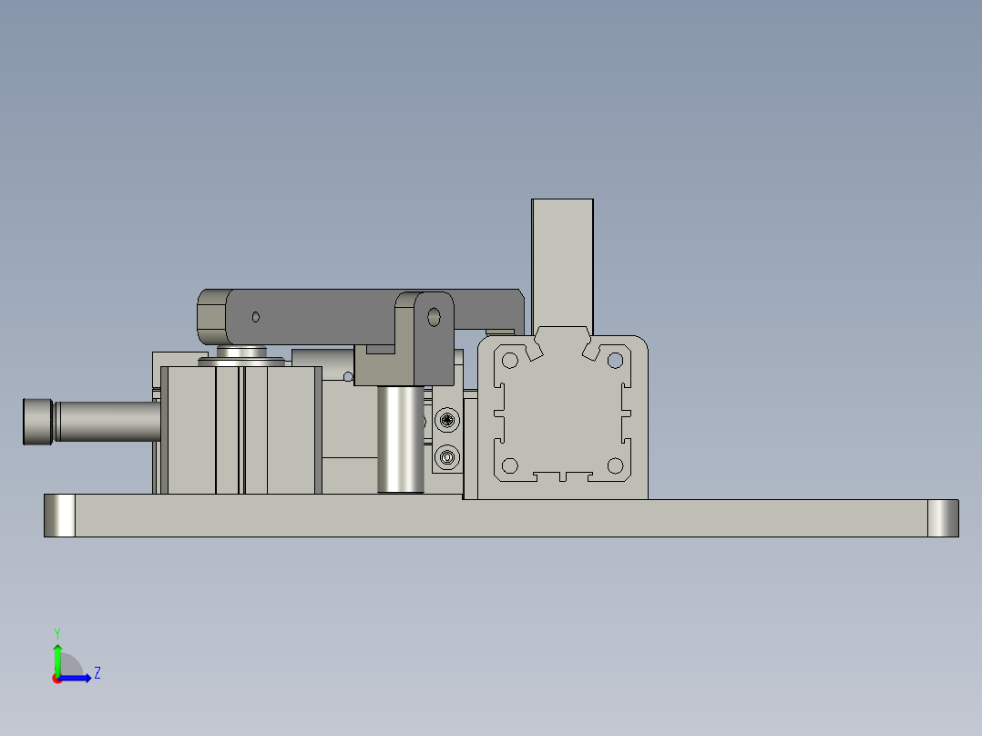 PIN1插端组左视图