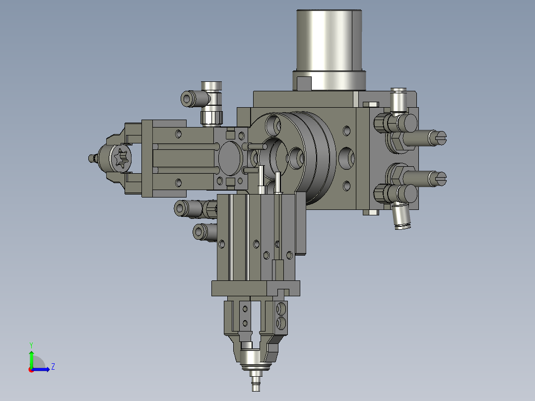 860-0300夹爪C模组左视图