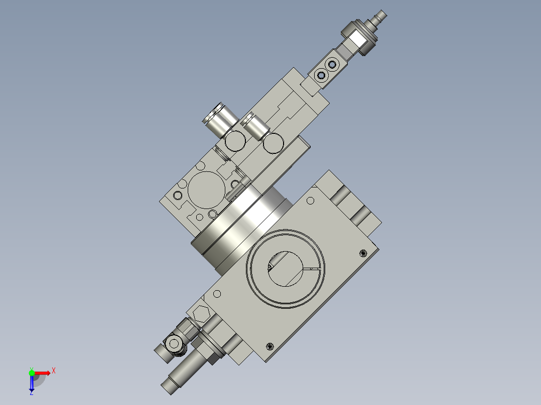 860-0300夹爪C模组俯视图