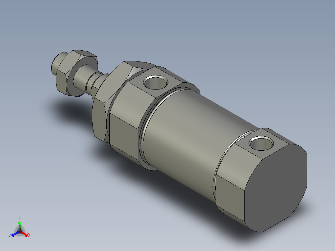 迷你气缸MF32x10U_0_+__主视图