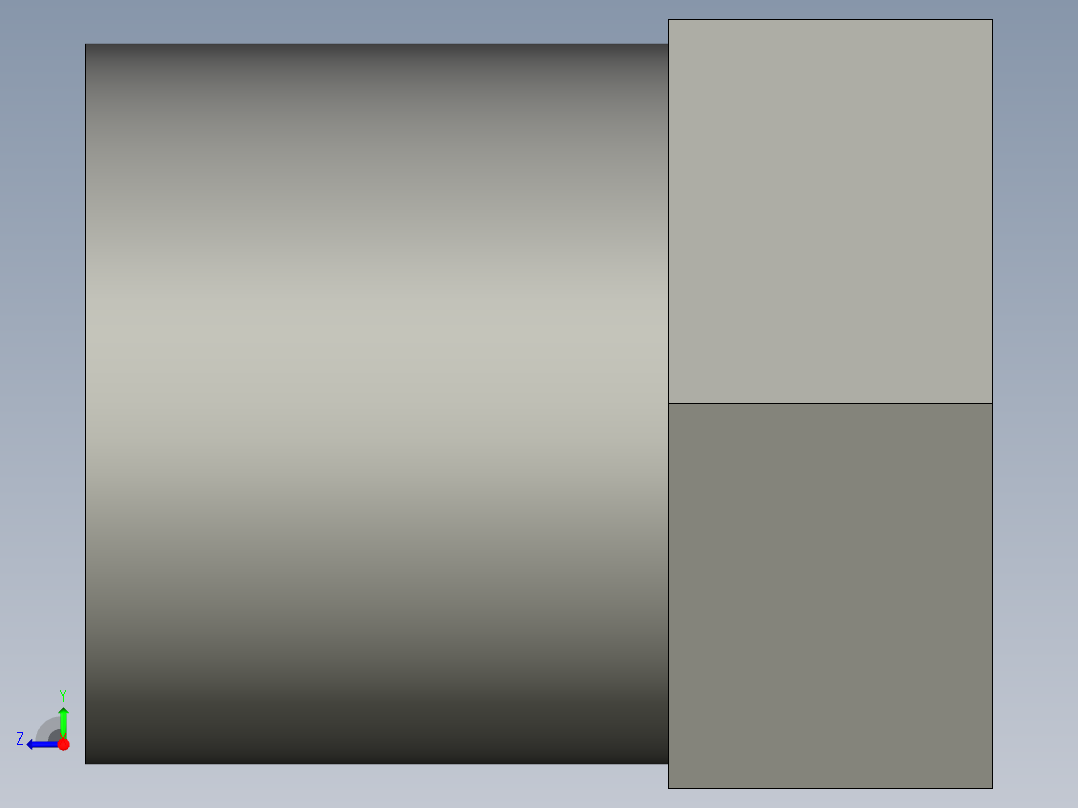 P127-3分牙端切割右视图