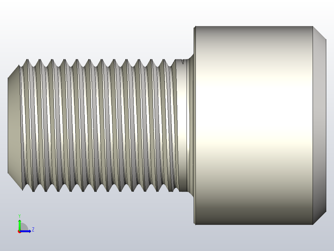 DIN_EN_ISO_4762_M64x90.ipt内六角螺钉左视图