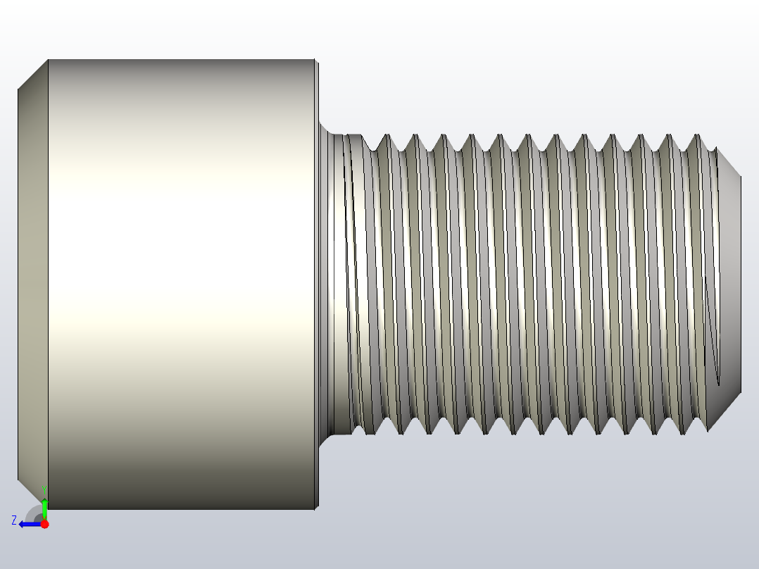 DIN_EN_ISO_4762_M64x90.ipt内六角螺钉右视图