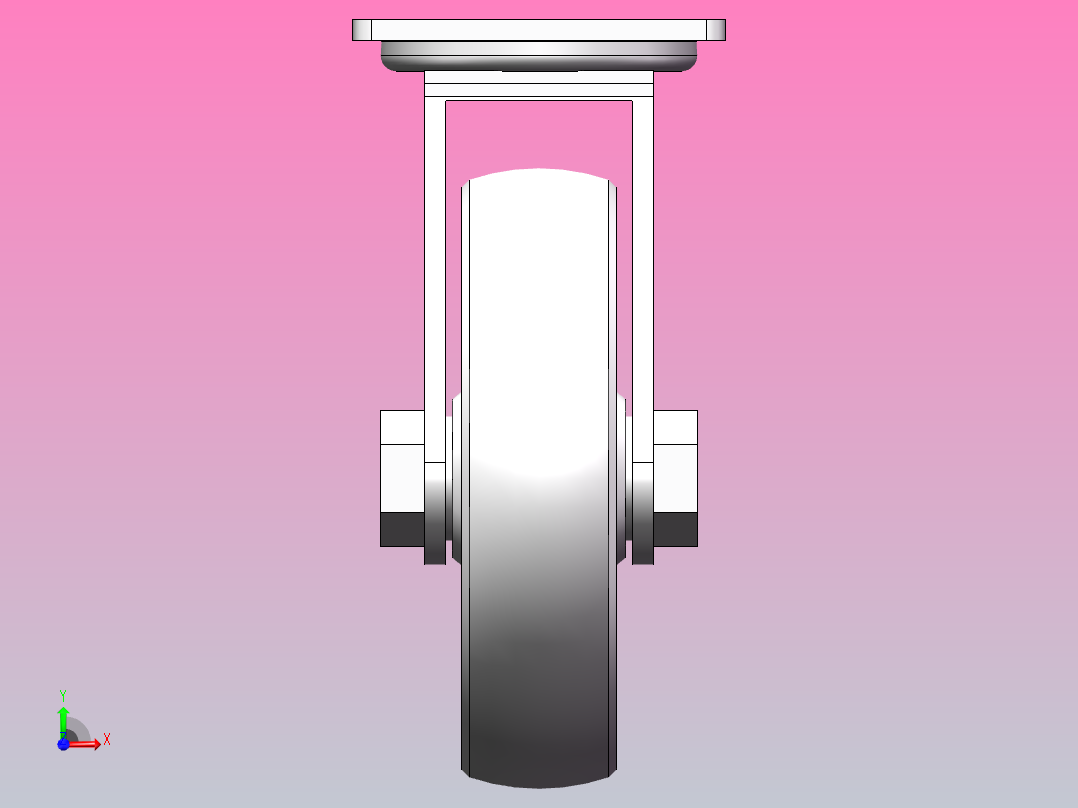 脚轮emile_maurin_38_031_100_0前视图