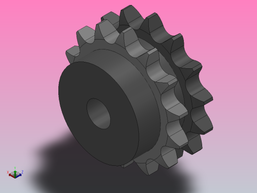 直孔链轮10B型_14-10B-2