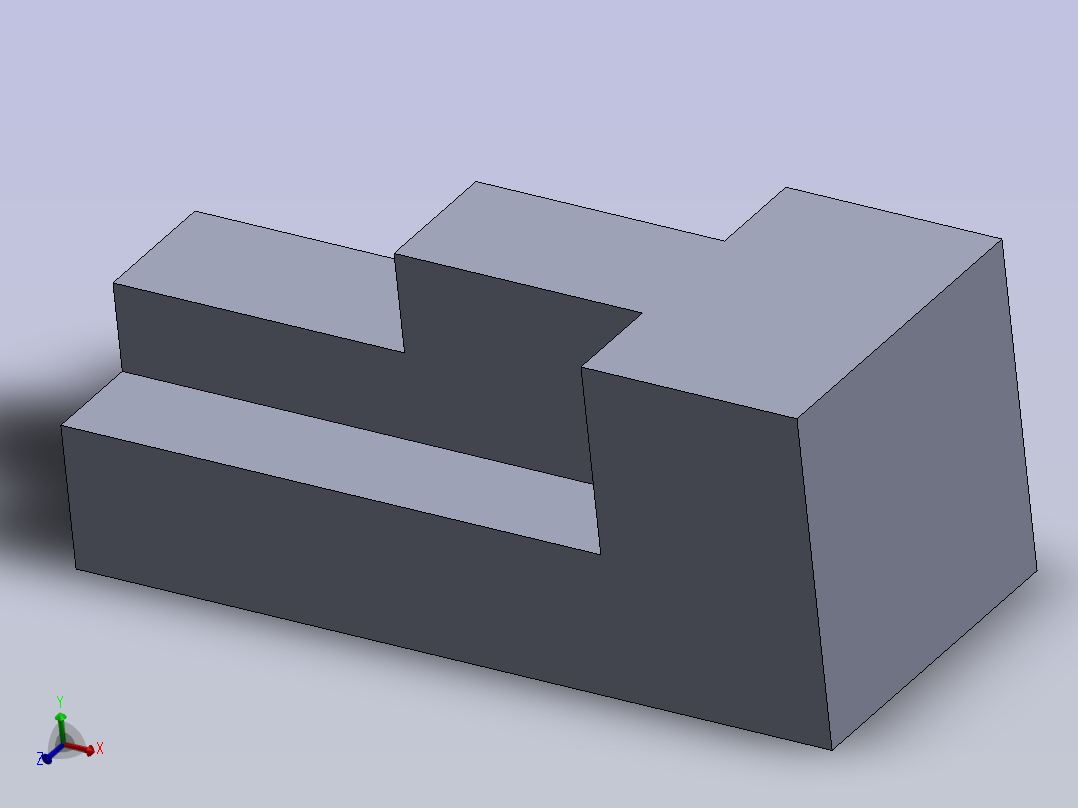 基础学习的SolidWorks软件主视图