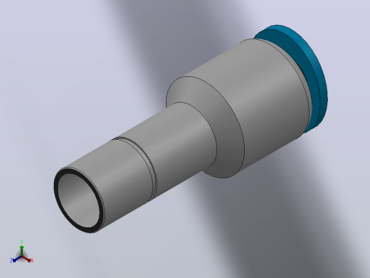 PPGJ 插入型塑料直通_PPGJ12-10正等轴测缩略图
