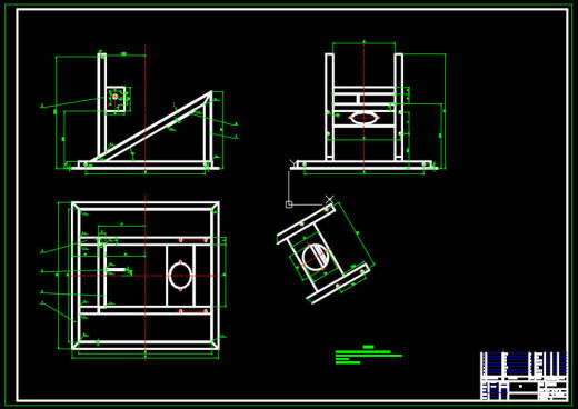 鱼饲料自动投喂机的结构设计 CAD+说明书缩略图