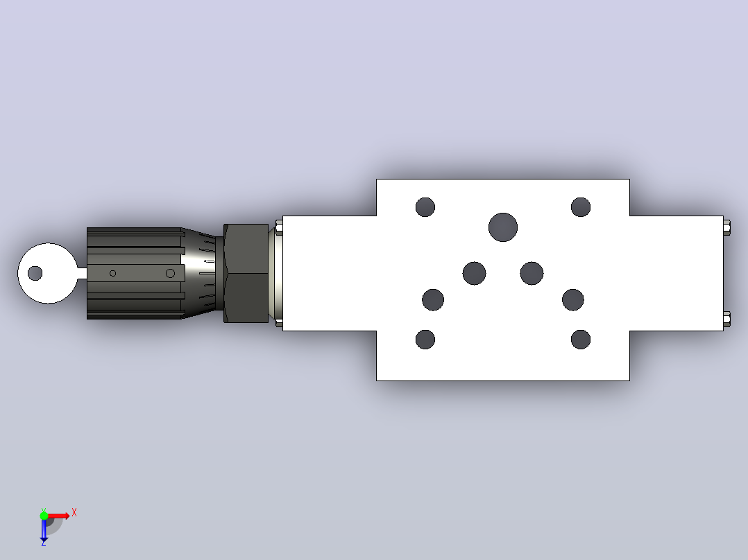 叠加型双单向节流阀[Z2FS-10-A-30B╱S-V]俯视图