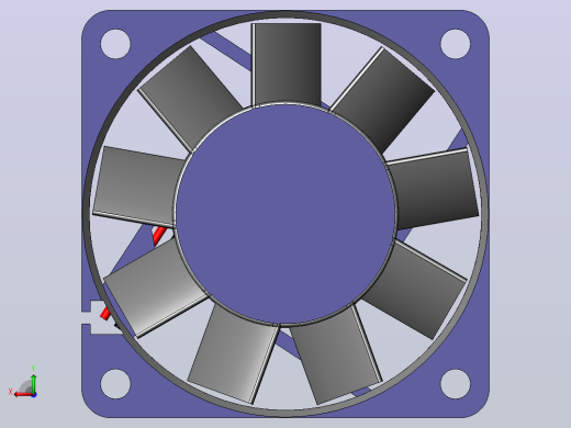 User Library-fan 60mm x 15mm hf_风扇后视缩略图