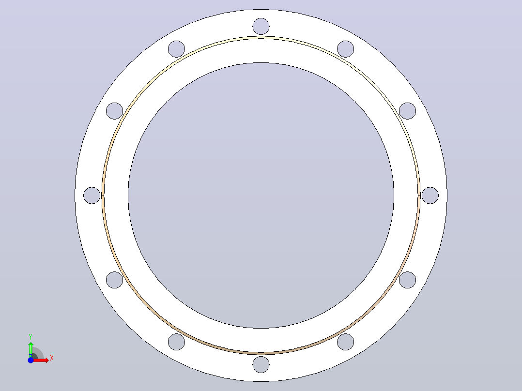 GSX-6、10 法兰式管道伸缩器[GSX-0.6-DN350]前视图