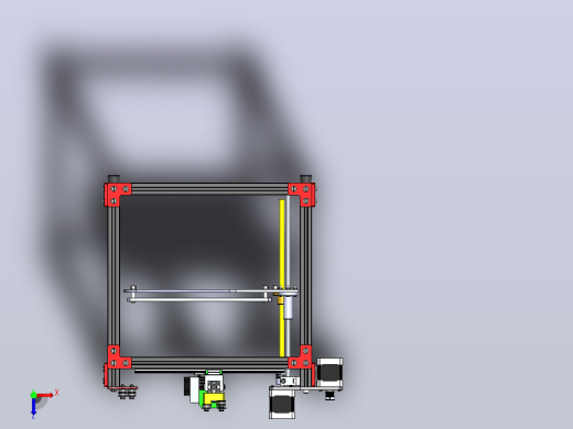 corexy-v2-3d打印机俯视缩略图