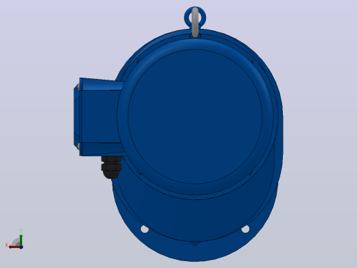 RXF107法兰轴伸式安装斜齿轮减速机RX107-Y15-4P-160L-M1-0°-Φ350后视缩略图