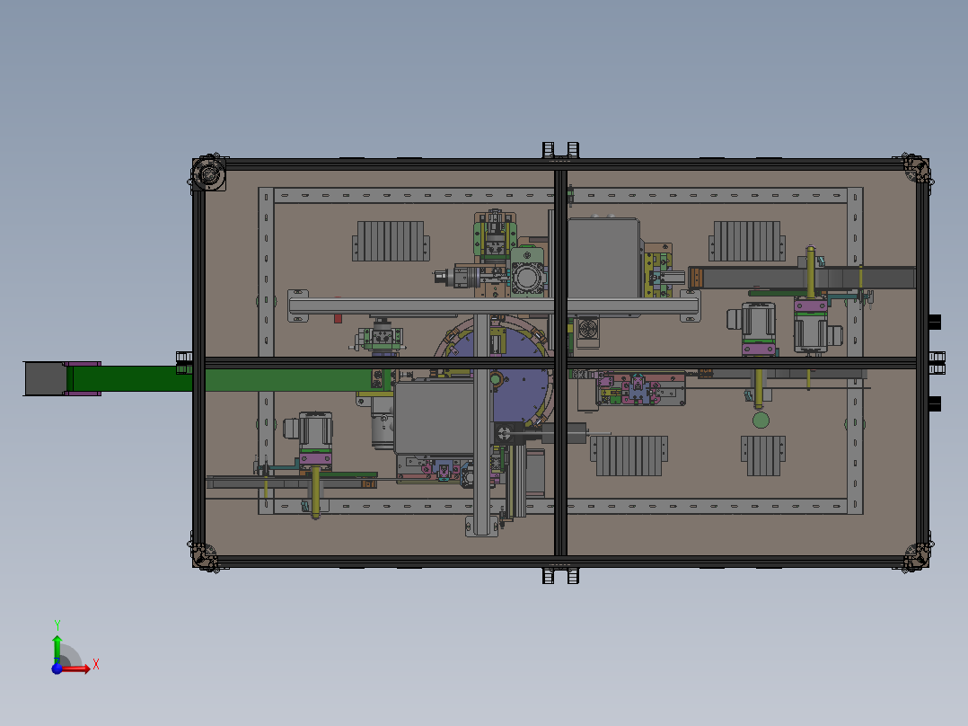 折弯激光焊接设备sw17前视图
