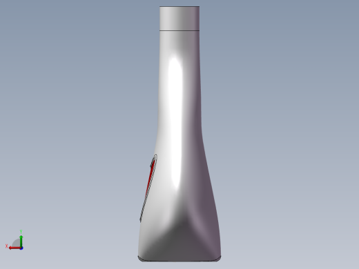 红心花瓶外观设计后视缩略图