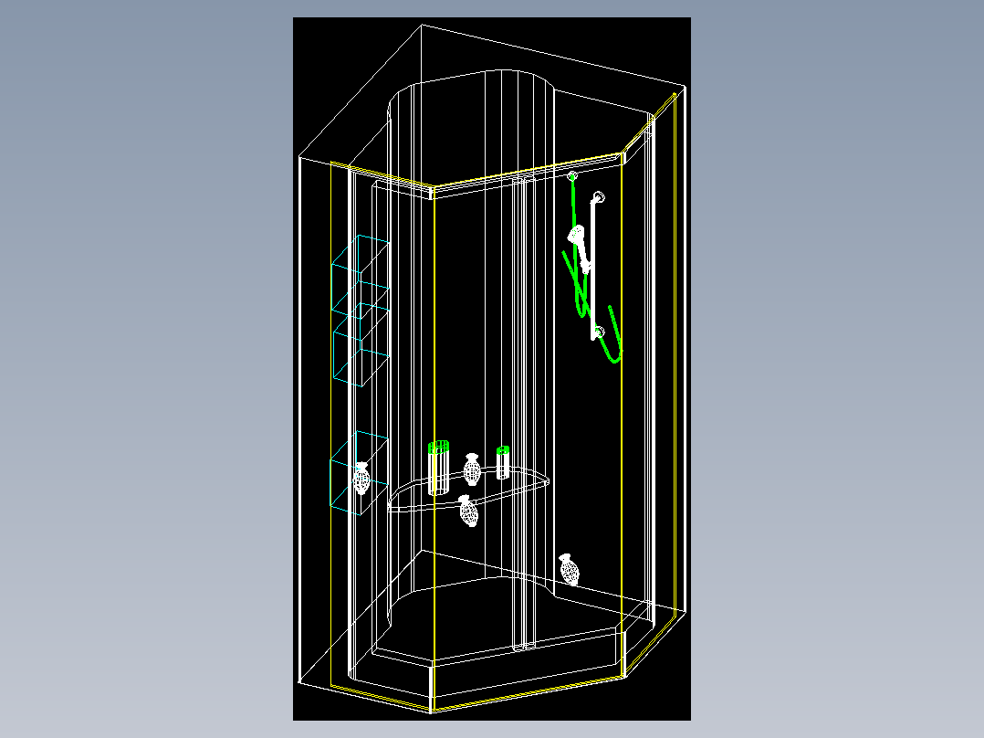 室内家具及植物三维模型一-YU014