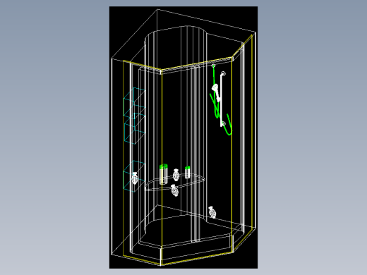 室内家具及植物三维模型一-YU014