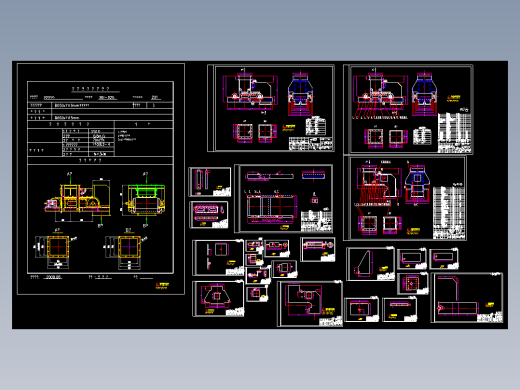 B650X1115mm带式给料机3KW套图