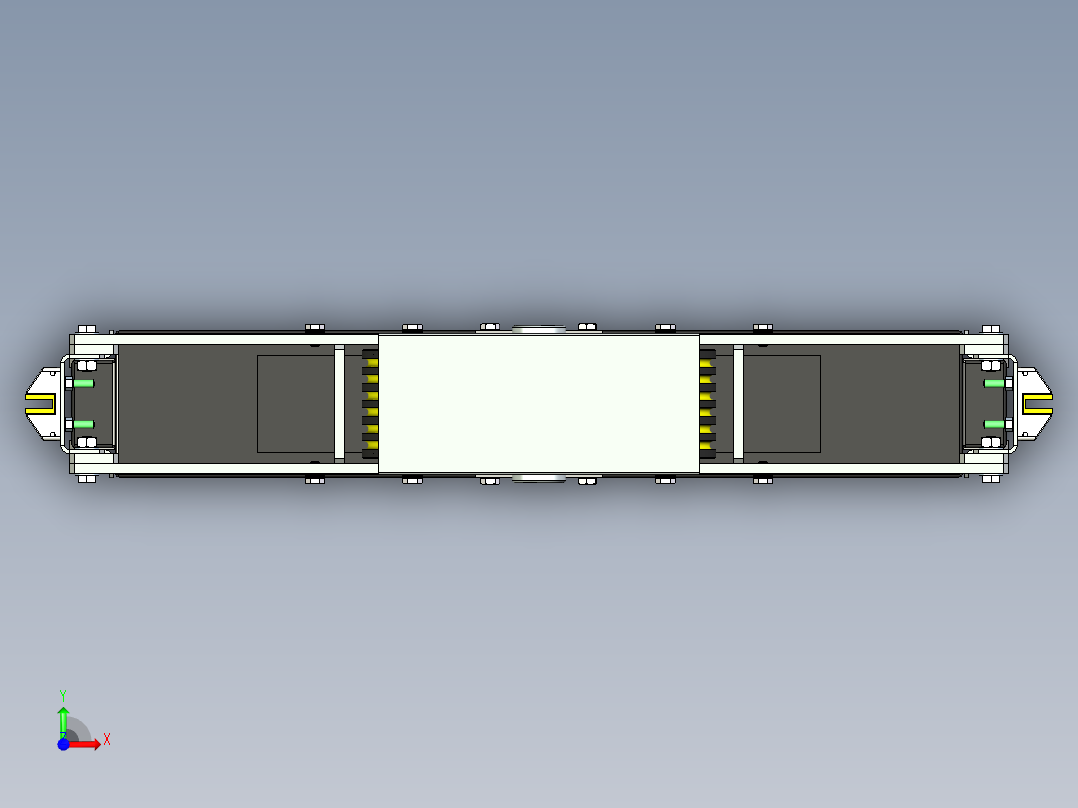 UG 平衡电梯前视图