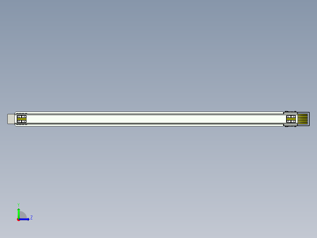 UG 平衡电梯左视图